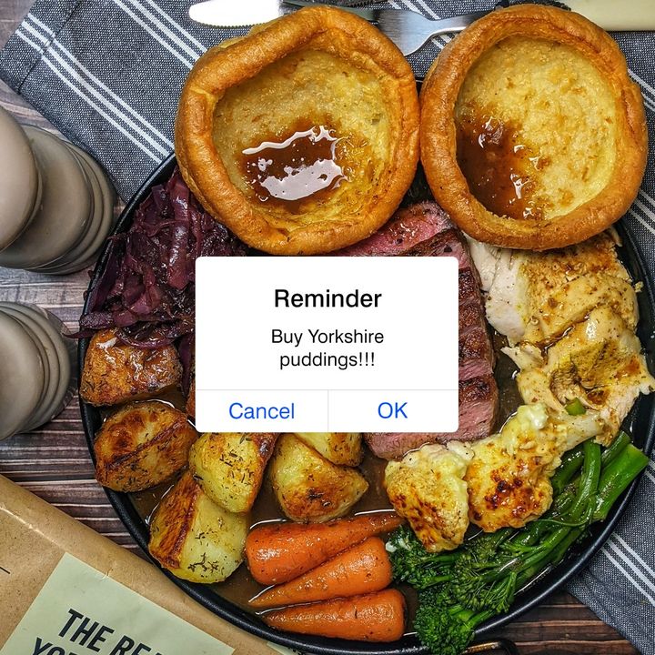 What is a Sunday roast without puds? Cancelled.Head to Morrisons now